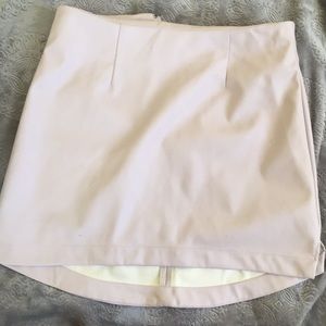 BCBG leather skirt